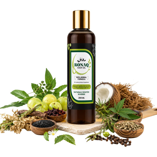 Ronaq Hair Oil | 100% Herbal Hair Growth & Anti Hair Fall Oil